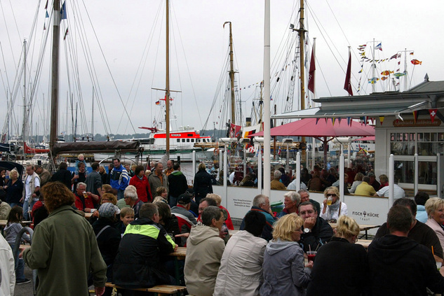 Veranstaltung am Hafen